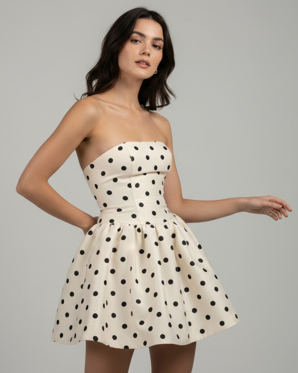 Alice | Polka Dot Mini Dress