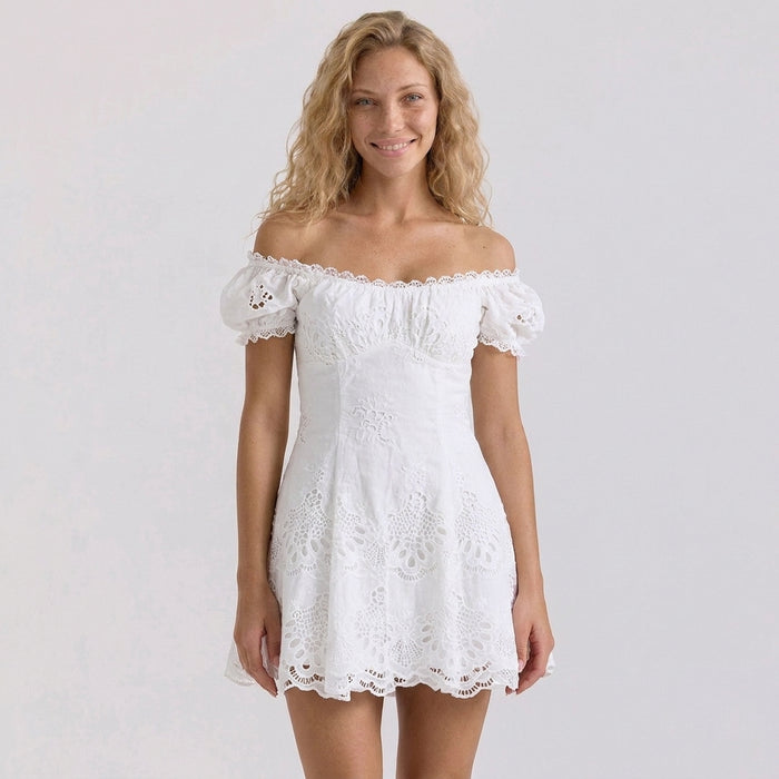 Hazel | Detachable Corset Mini Dress