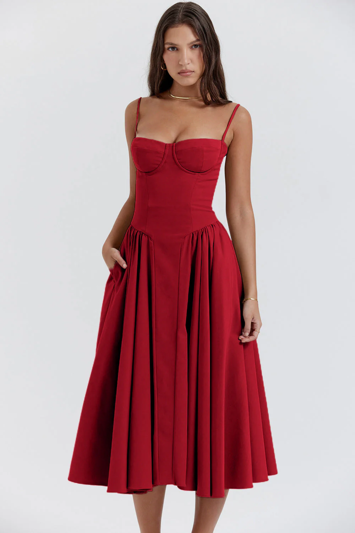 Kiki | Retro-Inspired Midi Dress