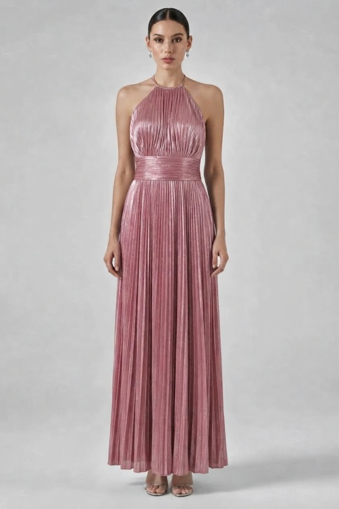 Giselle | Bandage Tassel Sleeveless Maxi Dress