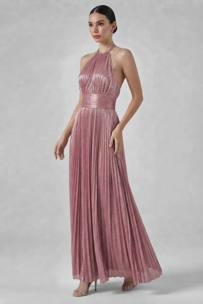 Giselle | Bandage Tassel Sleeveless Maxi Dress