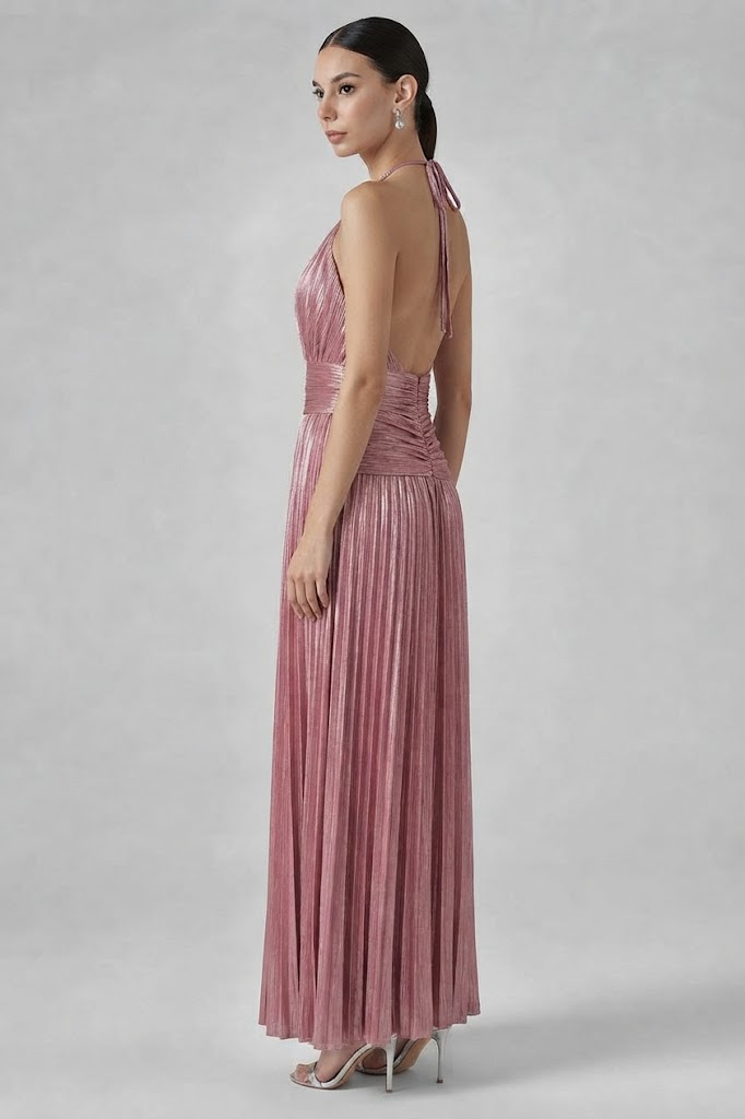 Giselle | Bandage Tassel Sleeveless Maxi Dress