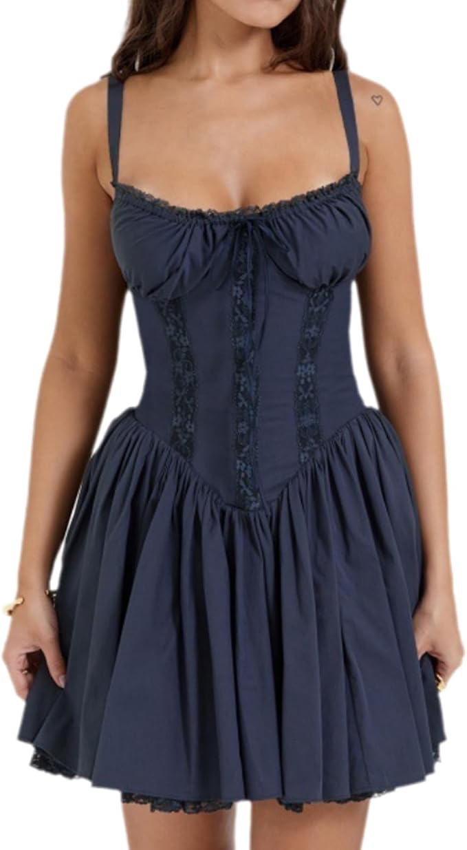 Karla | Corset Mini Dress with Gathered Skirt