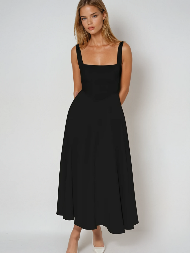 Scarlett Grace | Elegant Midi Dress