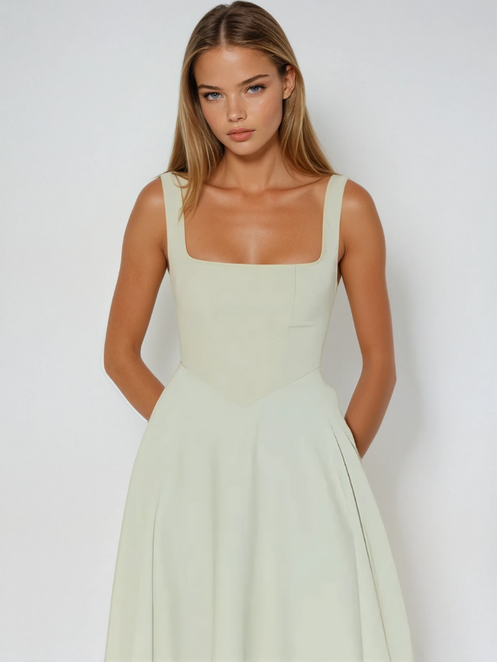 Scarlett Grace | Elegant Midi Dress