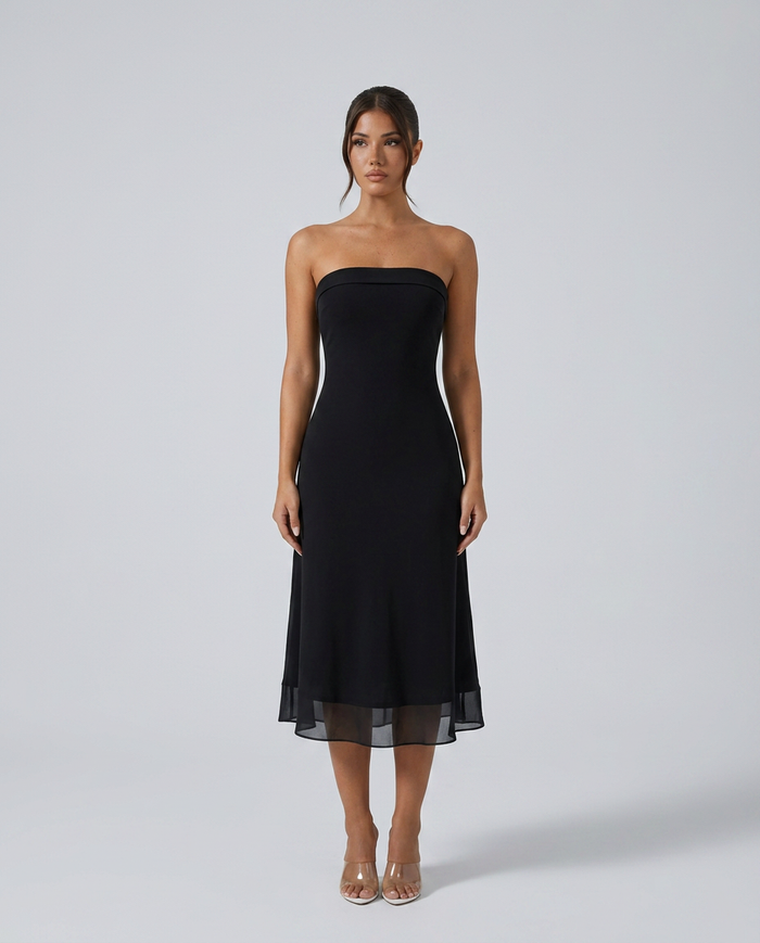 Petra | Off-Shoulder Bodycon Midi