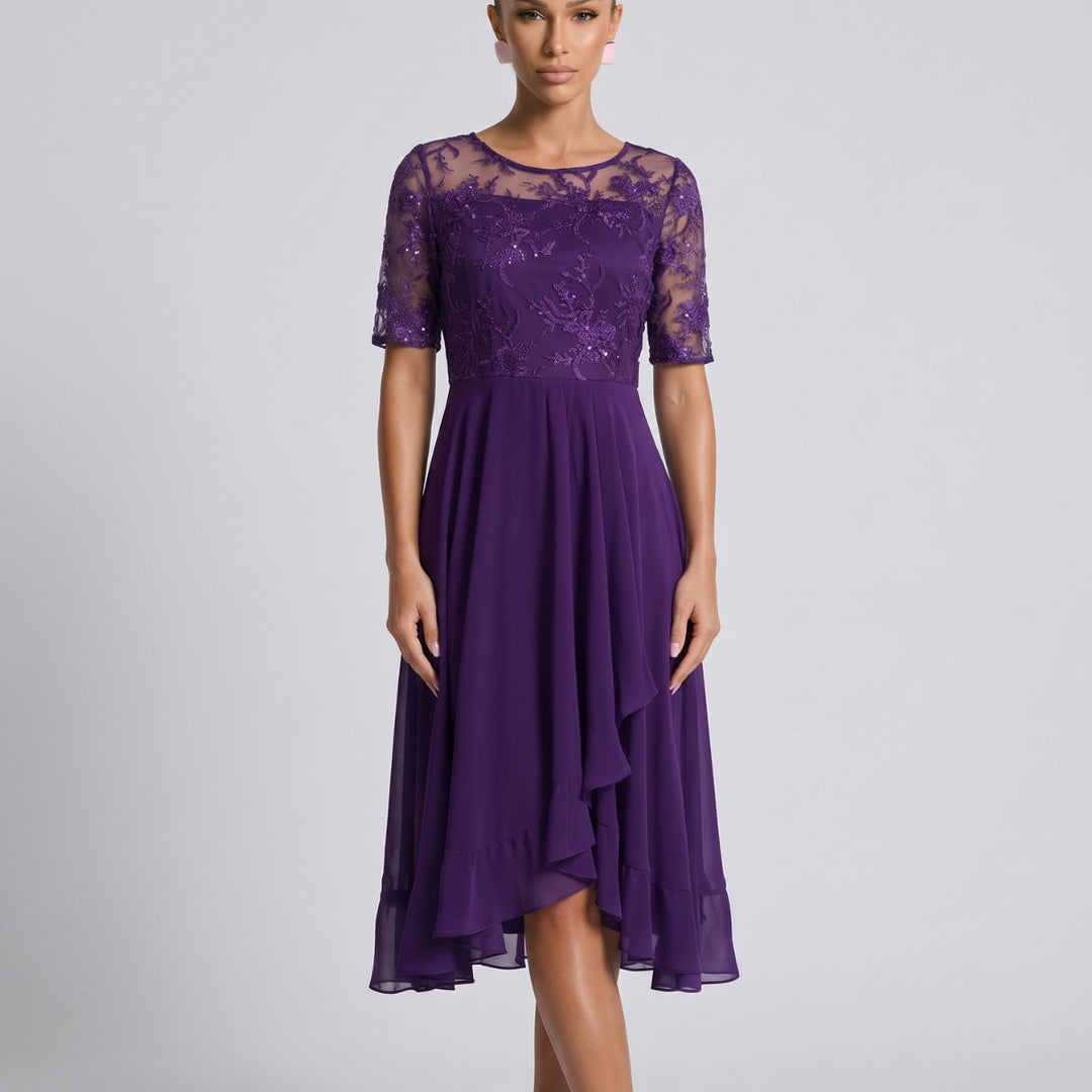 Rosette | Flowy Midi with Lace Bodice