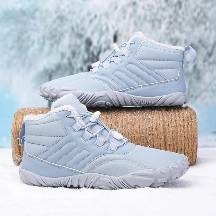 Women's Fleece-Lined Winter Snow Boots with Anti-Slip Sole